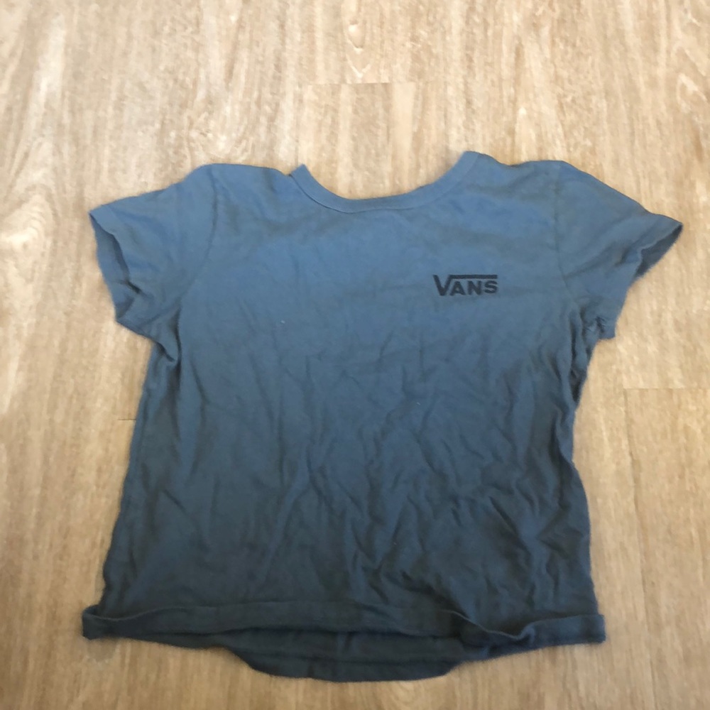 Blue Vans Short Sleeve